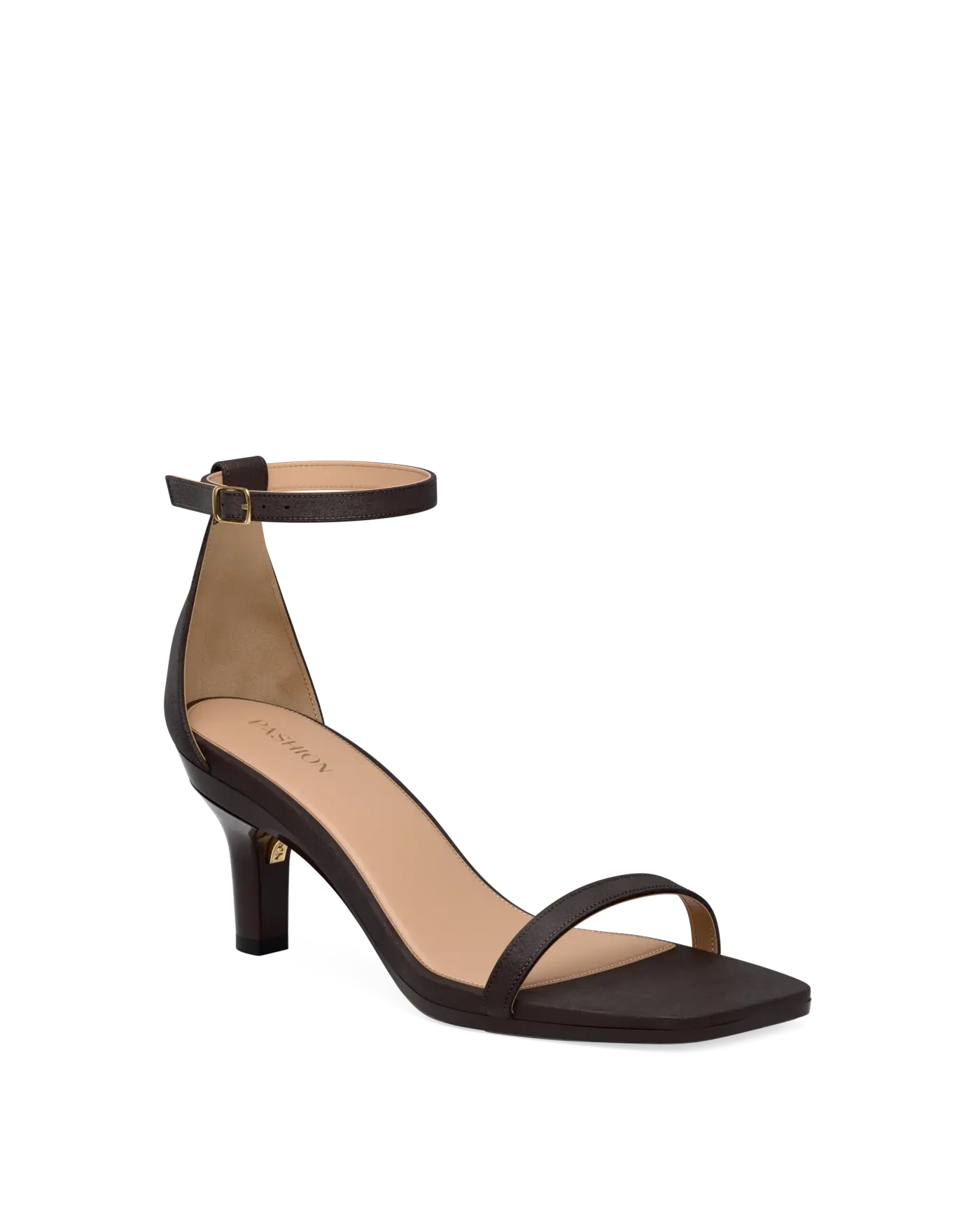 Gigi Sandal - Chocolate Suede 3 Stiletto