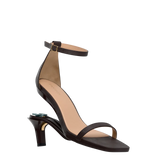 Gigi Sandal - Chocolate Suede 3 Stiletto