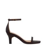 Gigi Sandal - Chocolate Suede 3 Stiletto