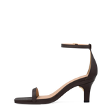 Gigi Sandal - Chocolate Suede 3 Stiletto