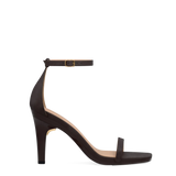 Gigi Sandal - Chocolate Suede 4 Stiletto