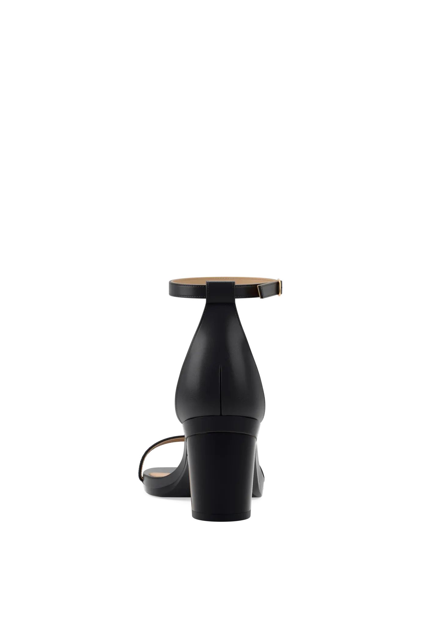 The Gigi - Coal Leather 3 Block