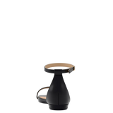 Gigi Sandal - Coal Black Leather