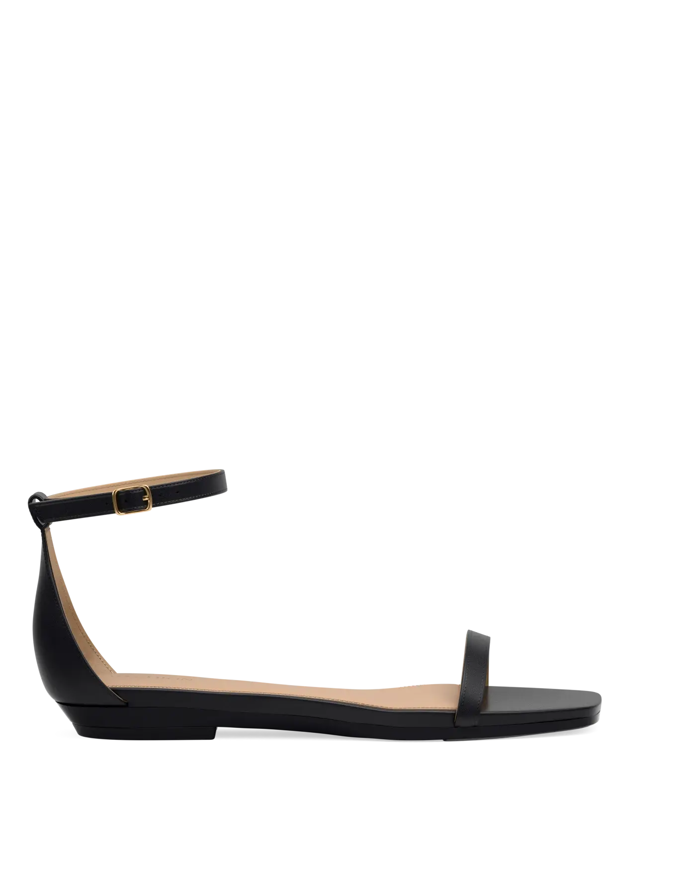 Gigi Sandal - Coal Black Leather