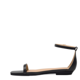 Gigi Sandal - Coal Black Leather