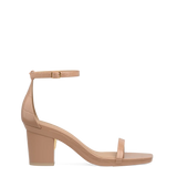 Gigi Sandal - Latte Crocodile 3 Block