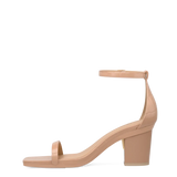 Gigi Sandal - Latte Crocodile 3 Block
