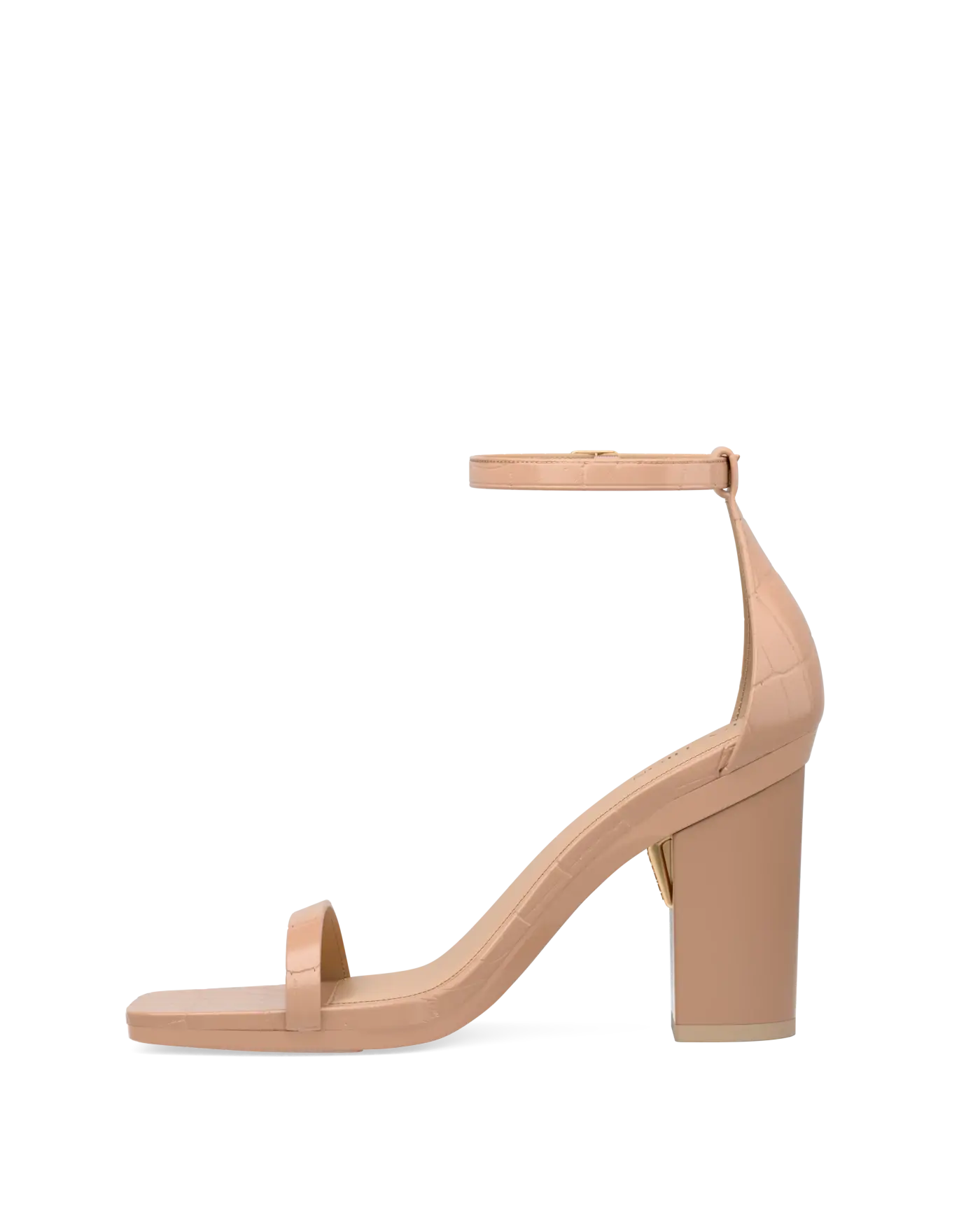 Gigi Sandal - Latte Crocodile 4 Block