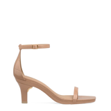 Gigi Sandal - Latte Crocodile 3 Stiletto