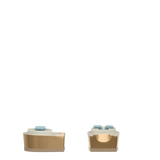 Block Heel Kit 1.5 Matte Gold