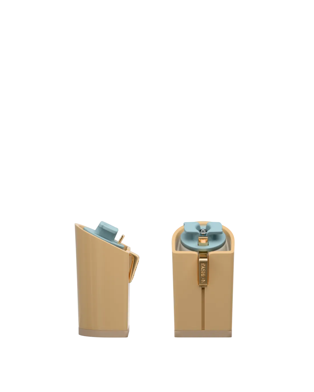Block Heel Kit 4 Matte Gold