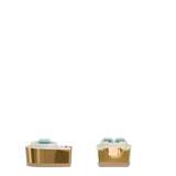 Block Heel Kit 1.5 Gold Metallic