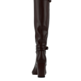 Harper Boot - Chocolate Leather 4 Block