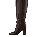 Harper Boot - Chocolate Leather 4 Block