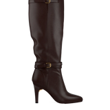 Harper Boot - Chocolate Leather 4 Stiletto