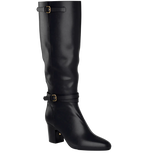 Harper Boot - Coal Black Leather 3 Block