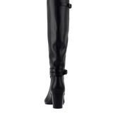 Harper Boot - Coal Black Leather 3 Block