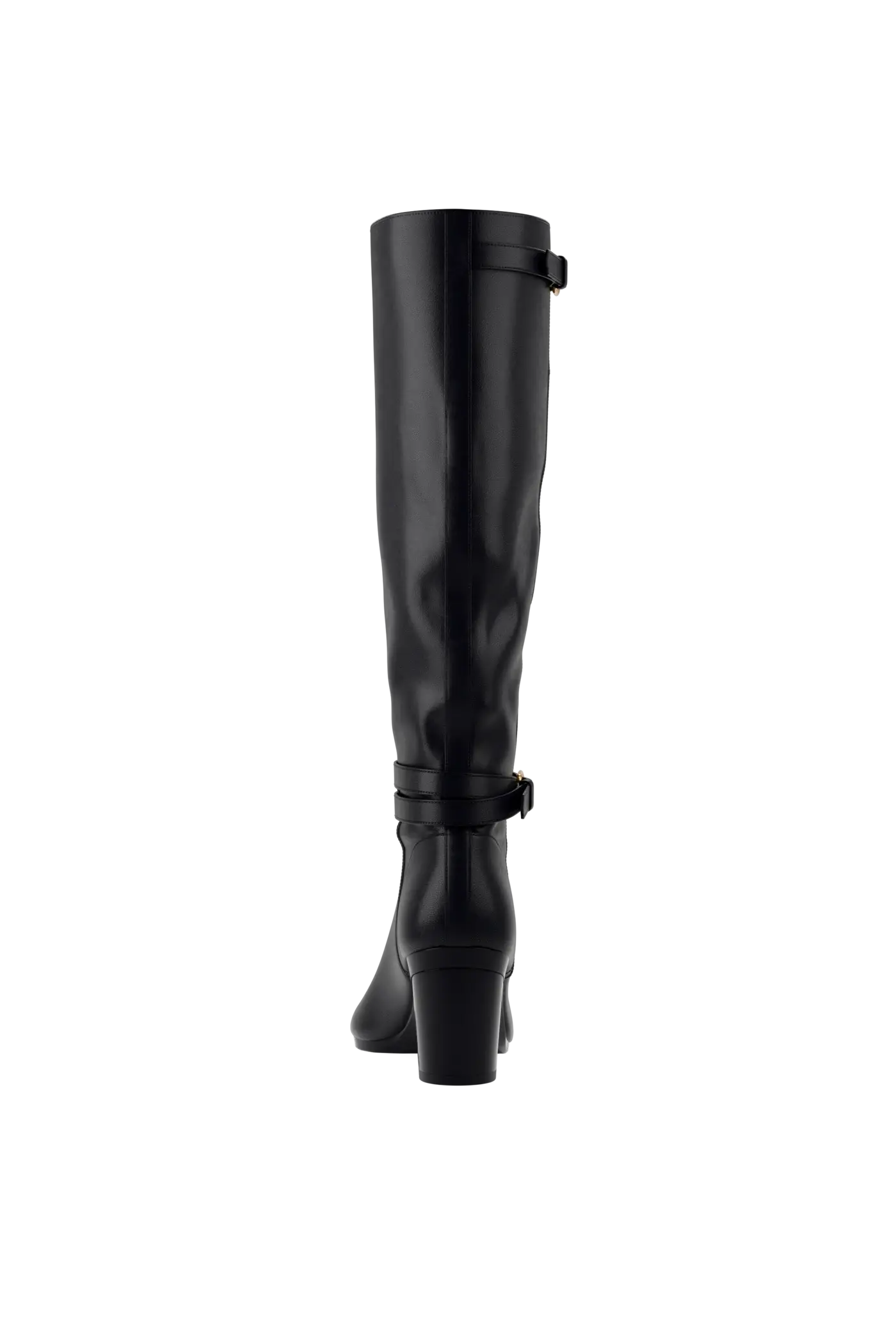 The Harper Boot - Coal Leather 3 Block