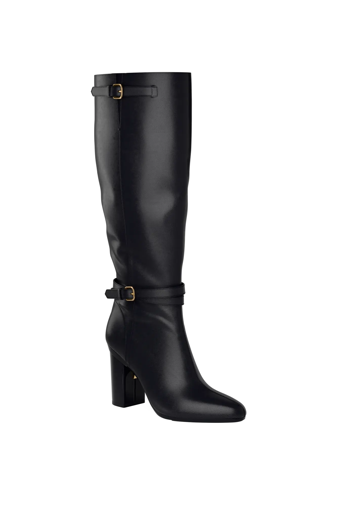 The Harper Boot - Coal Leather 4 Block