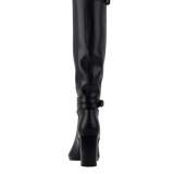 Harper Boot - Coal Black Leather 4 Block