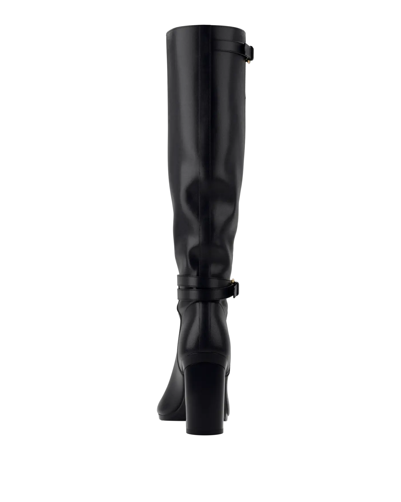 Harper Boot - Coal Black Leather 4 Block