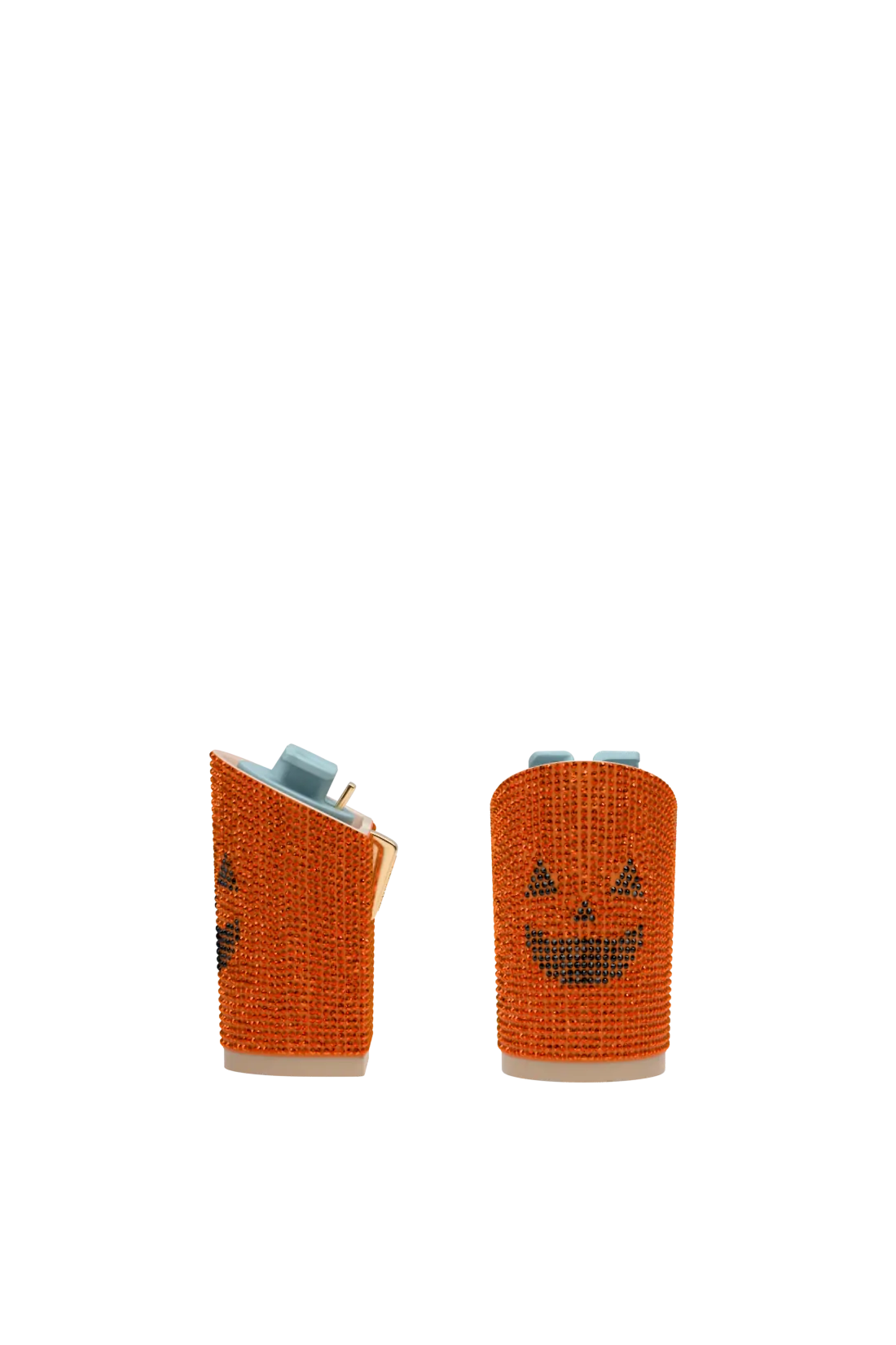 Block Heel Kit 4 Jack O' Lantern Rhinestone