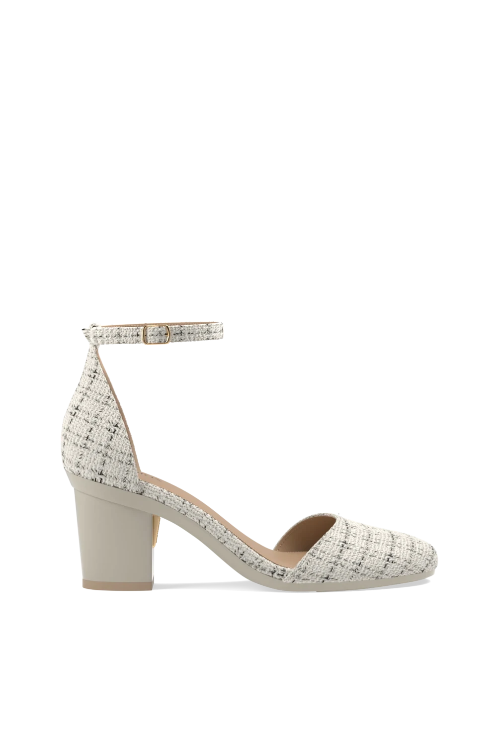 The Jocelyn - Bone Tweed 3 Block - FINAL SALE