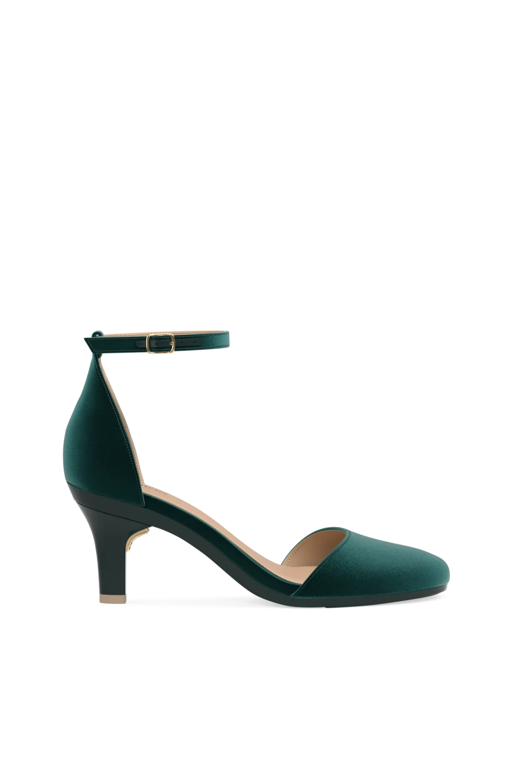 The Jocelyn - Forest Velvet 3 Stiletto