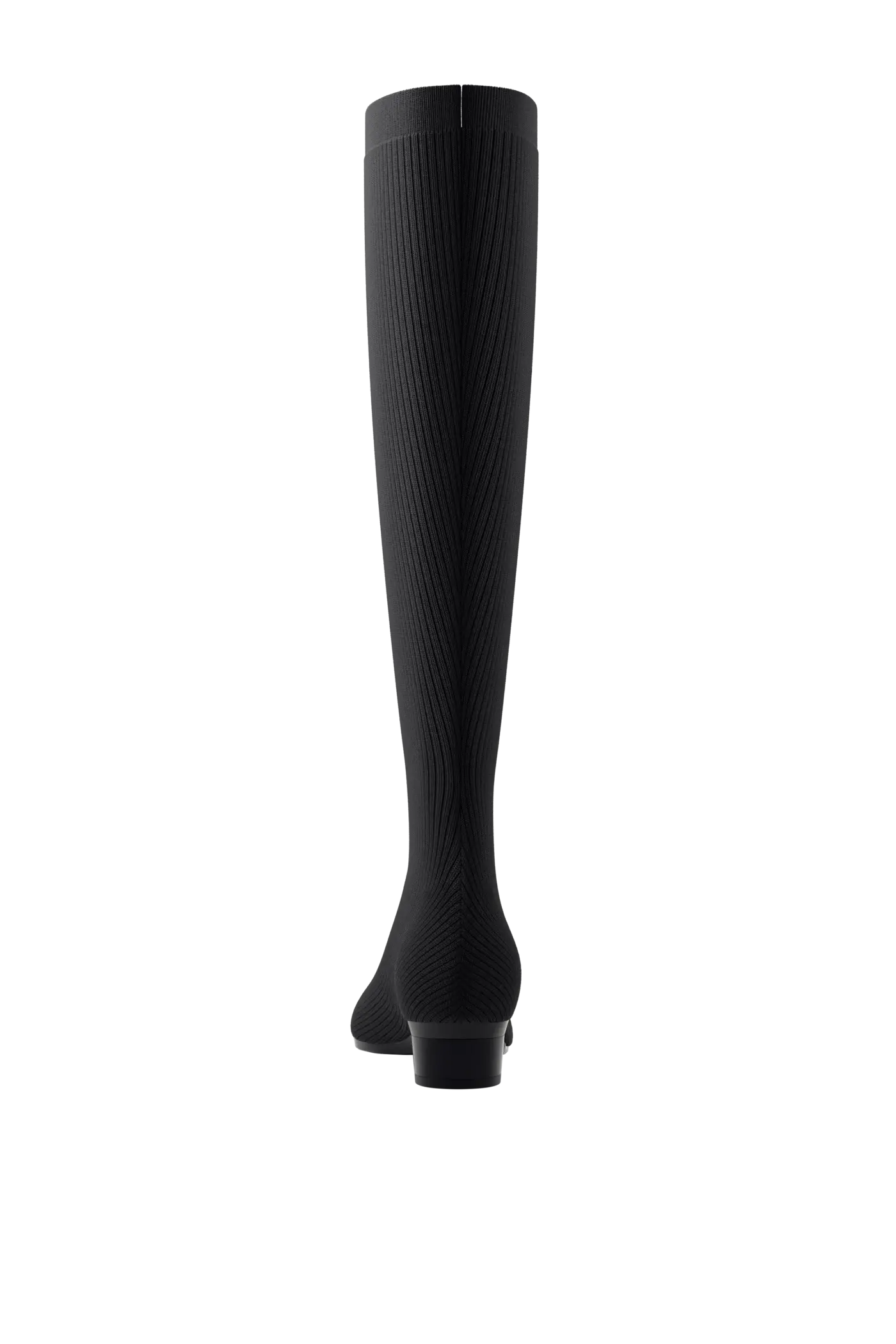 The Knee High Boot - Coal Knit - FINAL SALE
