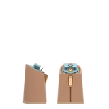 Flare Block Heel Kit 4 Latte