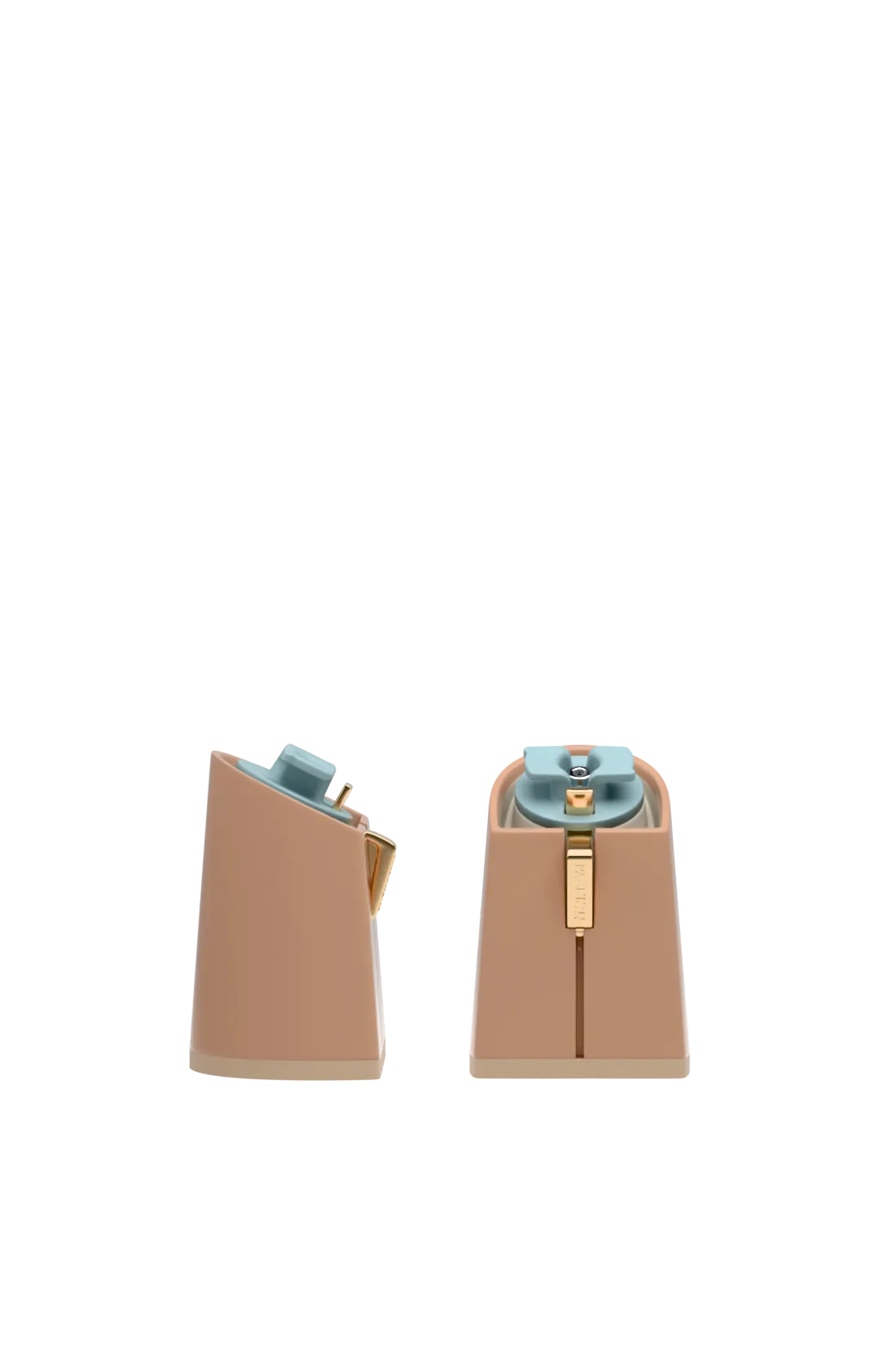 Flare Block Heel Kit 4 Latte