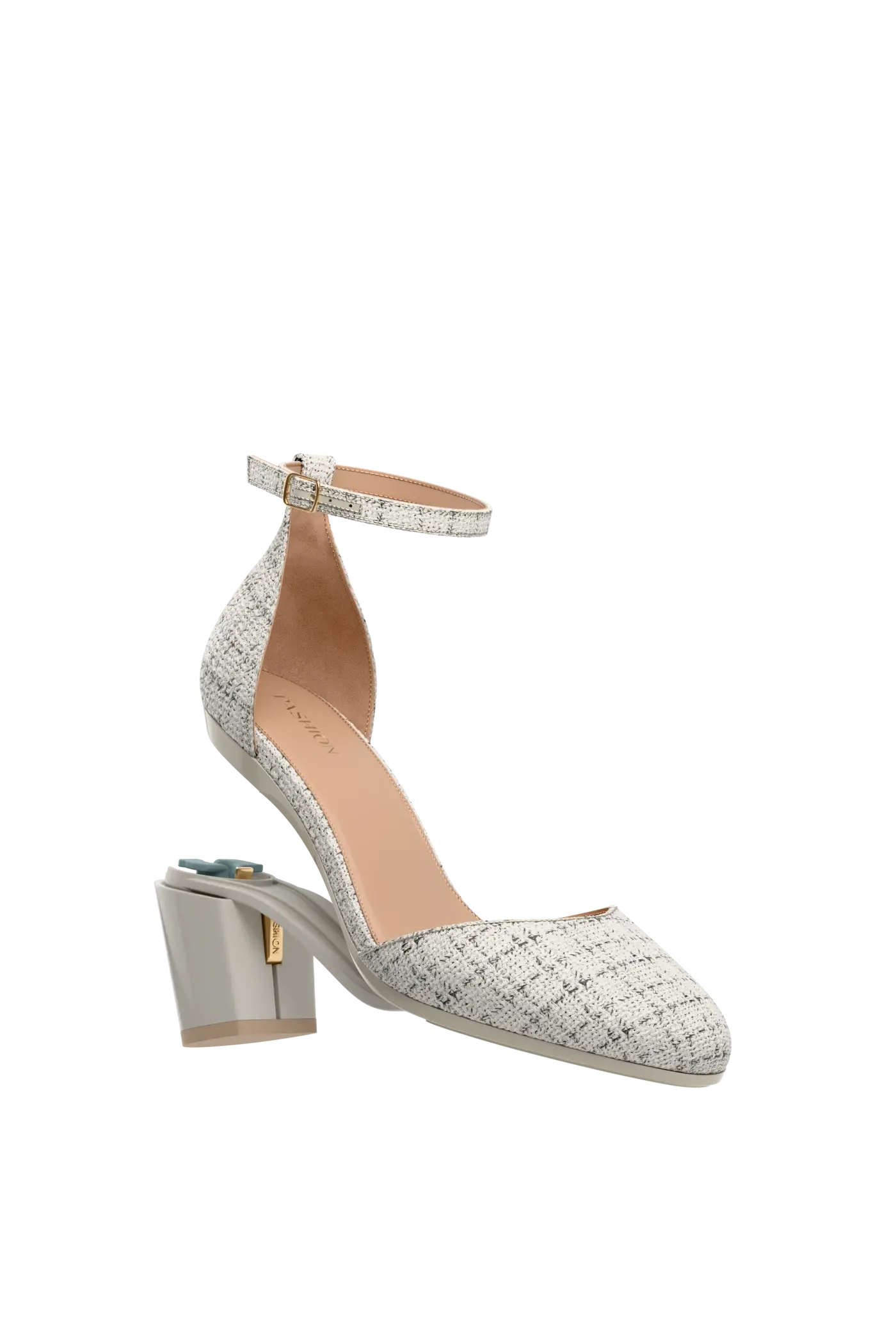 The Margot - Bone Tweed 3 Block