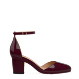 Margot D'Orsay - Cherry Mocha Patent 3 Block