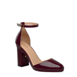 Margot D'Orsay - Cherry Mocha Patent 4 Block