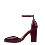 Margot D'Orsay - Cherry Mocha Patent 4 Block