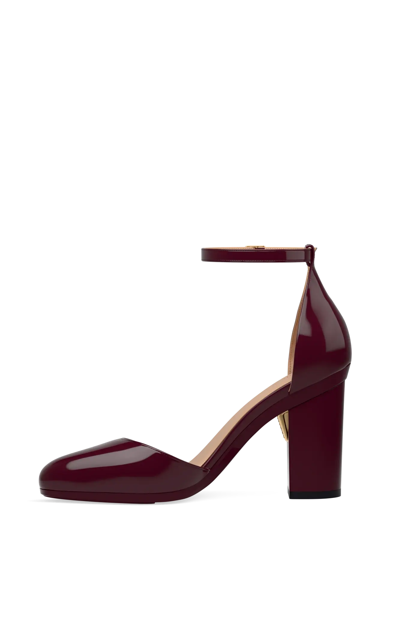 The Margot - Cherry Mocha Patent 4 Block