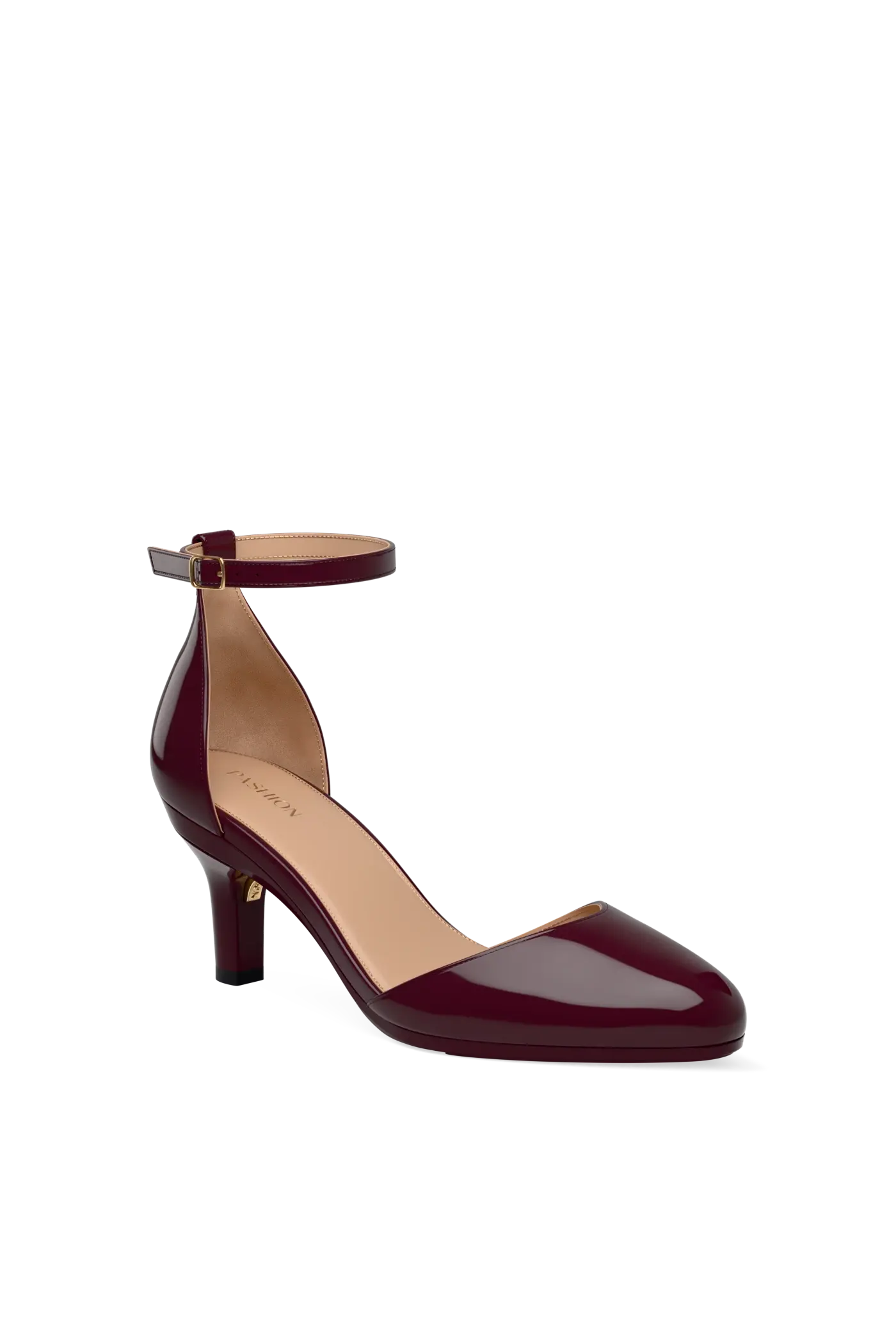 The Margot - Cherry Mocha Patent 3 Stiletto