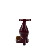 Margot D'Orsay - Cherry Mocha Patent 3 Stiletto