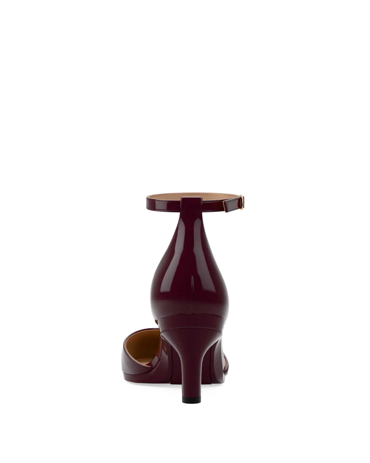 Margot D'Orsay - Cherry Mocha Patent 3 Stiletto