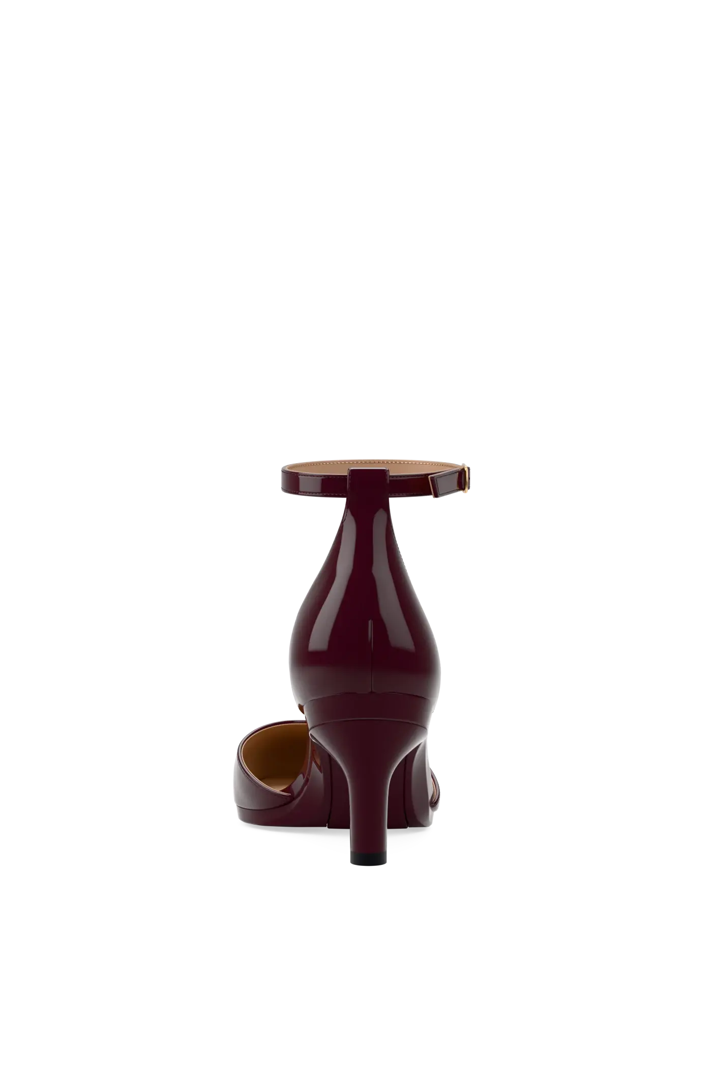 The Margot - Cherry Mocha Patent 3 Stiletto