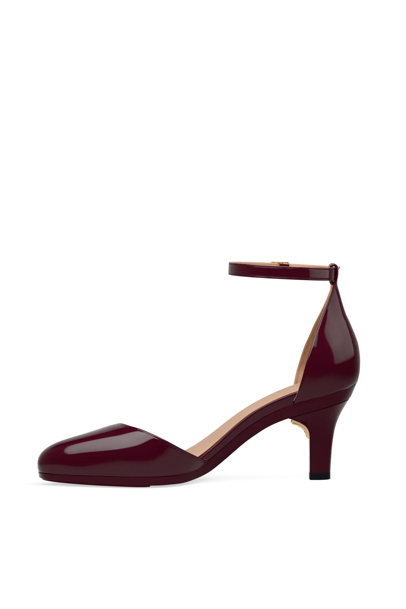 The Margot - Cherry Mocha Patent 3 Stiletto