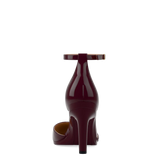 Margot D'Orsay - Cherry Mocha Patent 4 Stiletto