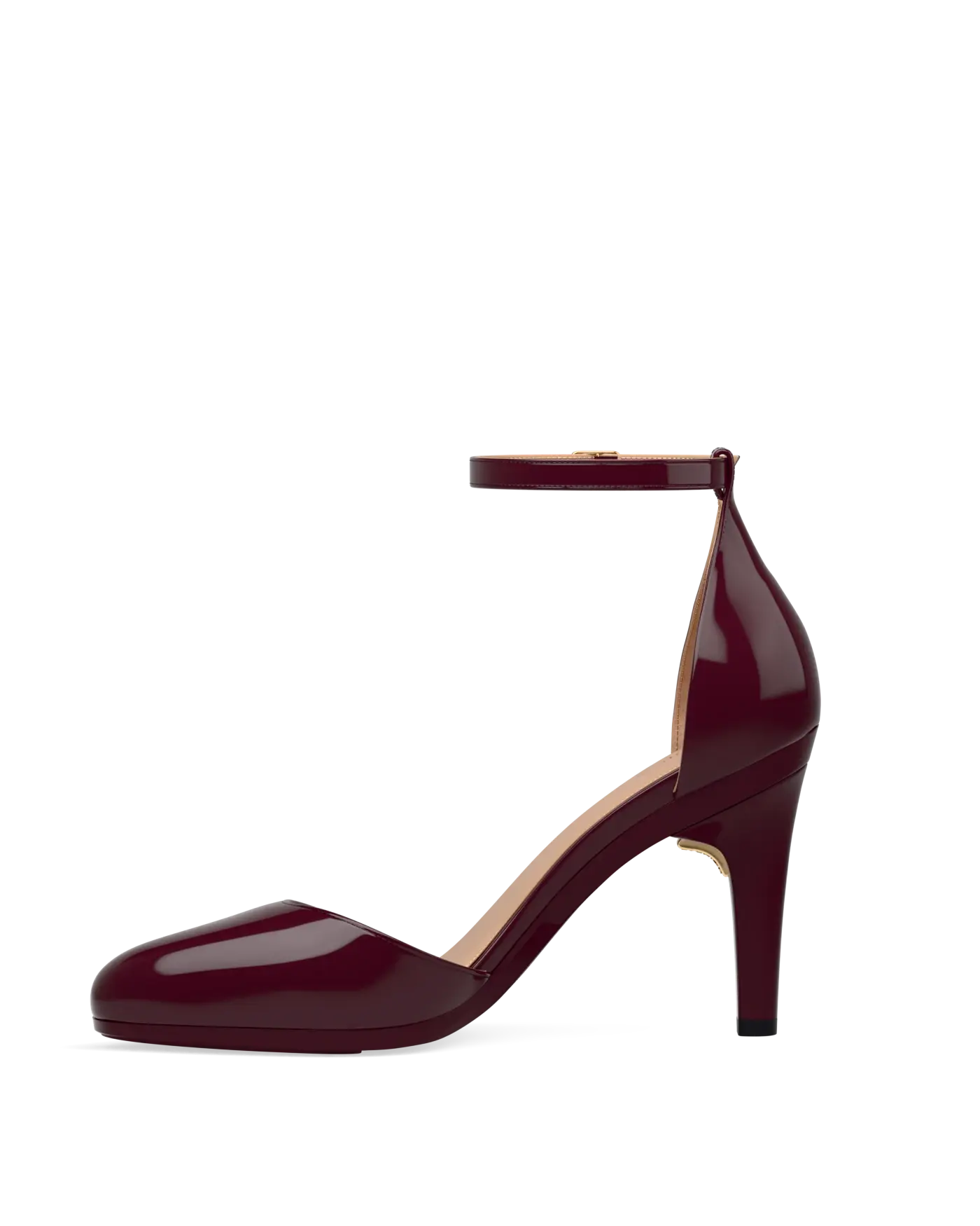 Margot D'Orsay - Cherry Mocha Patent 4 Stiletto