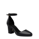 Margot D'Orsay - Coal Black Leather 3 Block