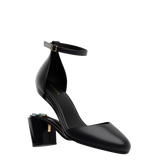 Margot D'Orsay - Coal Black Leather 3 Block