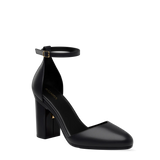 Margot D'Orsay - Coal Black Leather 4 Block