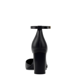 Margot D'Orsay - Coal Black Leather 4 Block