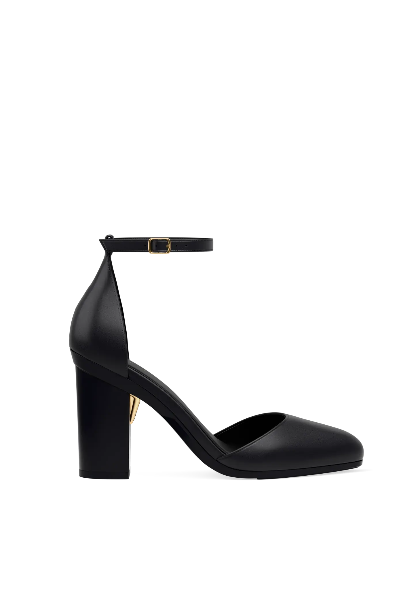 The Margot - Coal Leather 4 Block