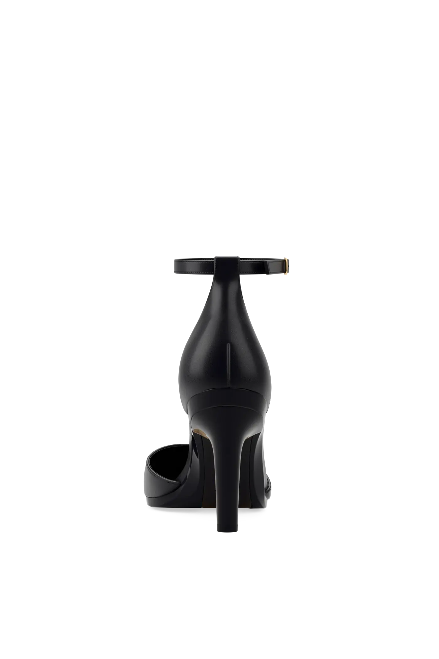 The Margot - Coal Leather 4 Stiletto