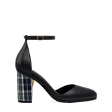 Block Heel Kit 4 Midnight Tartan